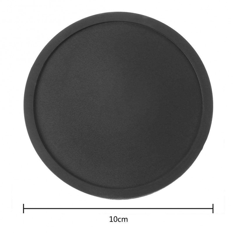 4pcs Circular Shape Silicone Non-Slip Waterproof Drink Coaster Placemats