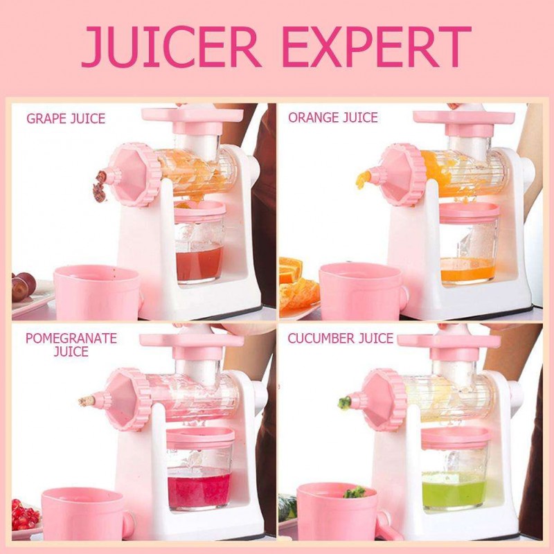 Kitchen Manual Hand Crank Juicer Orange Lemon Squeezer Fruit Extractor