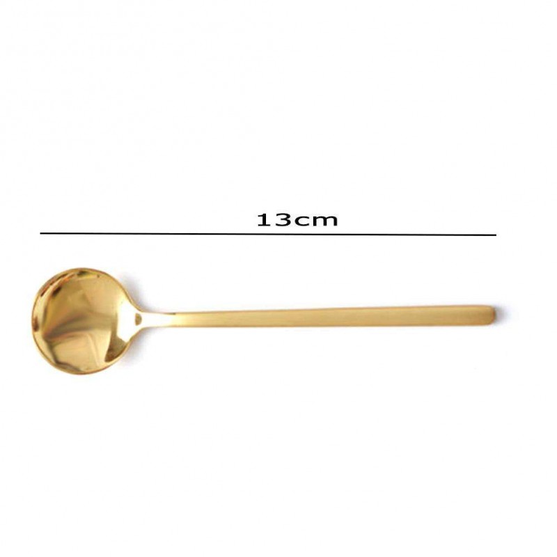 Coffee Spoon Plating Long Handle Mixing Spoons